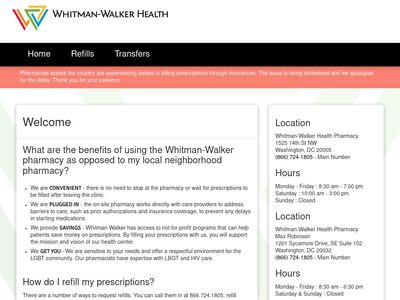 Whitmanwalkerpharmacy.com
